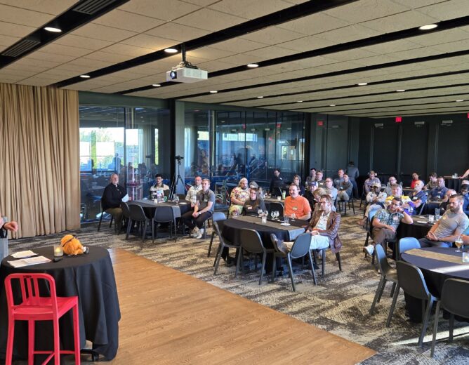 IMPRESSIVE TURNOUT AT CRYPTO SPRING